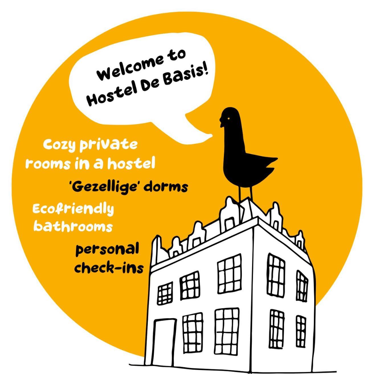 Hostel & Bar De Basis Zwolle  Dış mekan fotoğraf